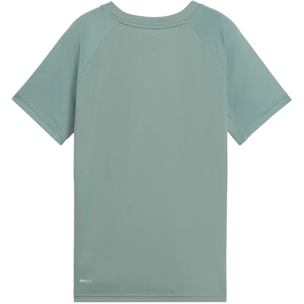 Puma Active Sports Graphic Poly T-Shirt Kinder green moon