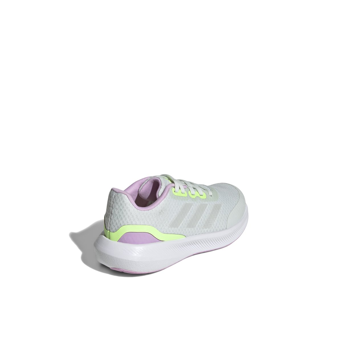 ADIDAS-Runflcon3-jg-Baskets - Talon plat - Gris Clair