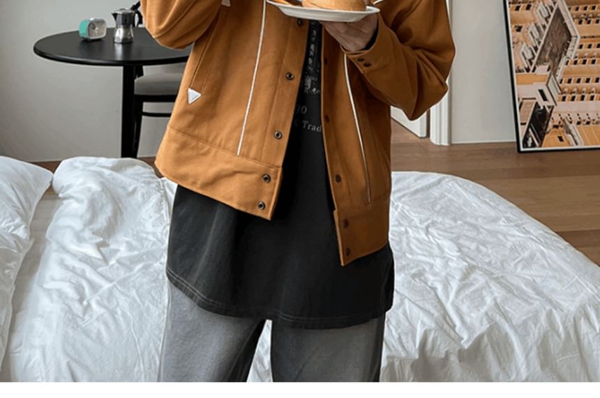 SeoulPop - Unisex contrasterende jas