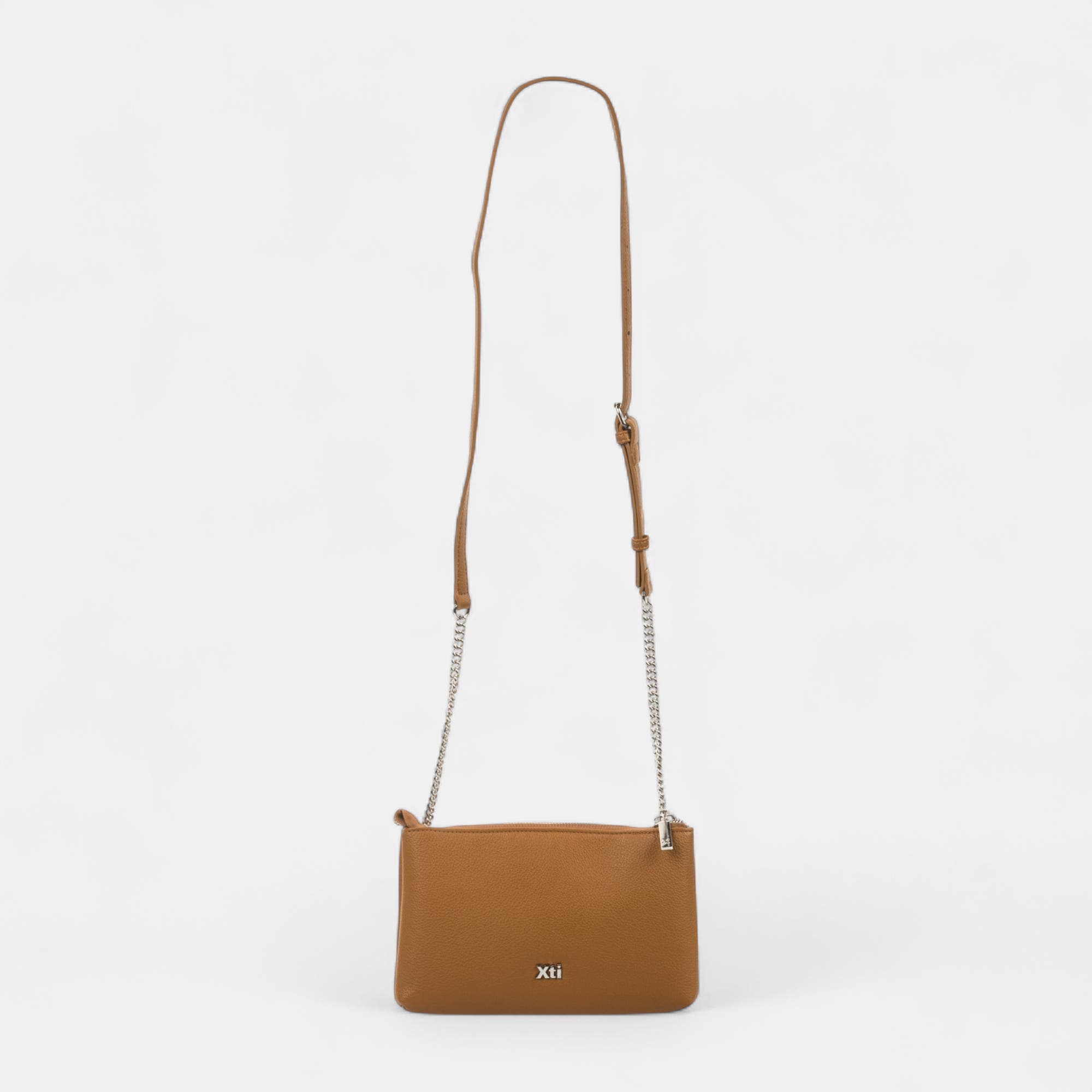 Sac bandoulière camel