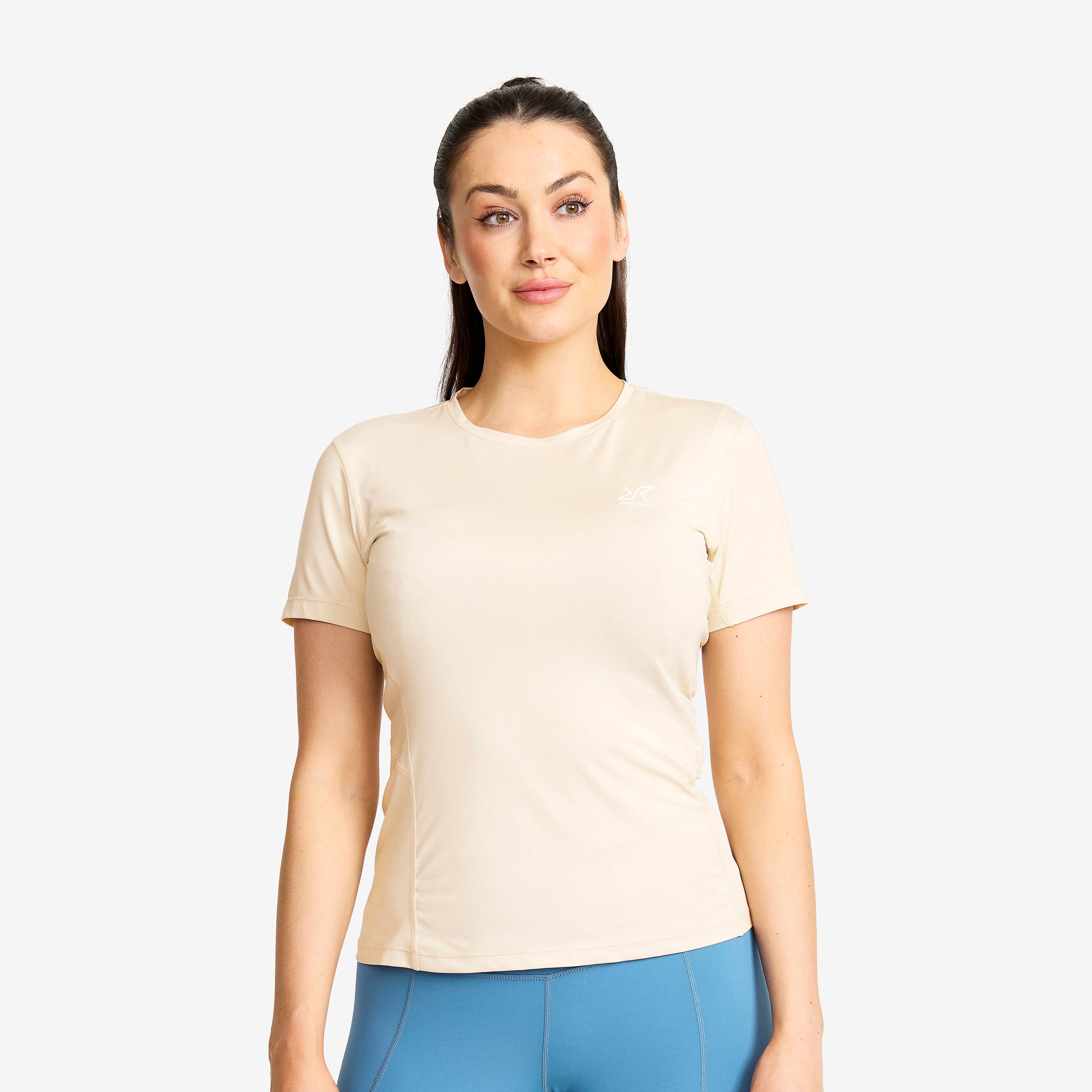 Stride Active T-shirt  Dame Oatmeal