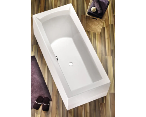 OTTOFOND Quito bad 75 x 170 cm wit glanzend glad 870001