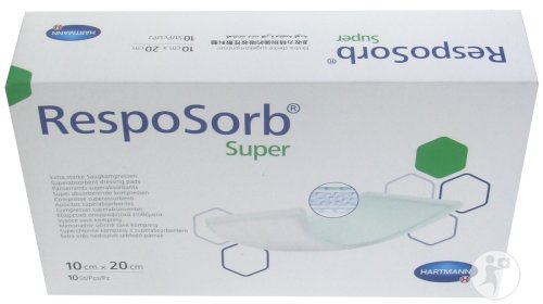 Hartmann RespoSorb Super Pansement 10x20cm Pièces 10 (6850214)