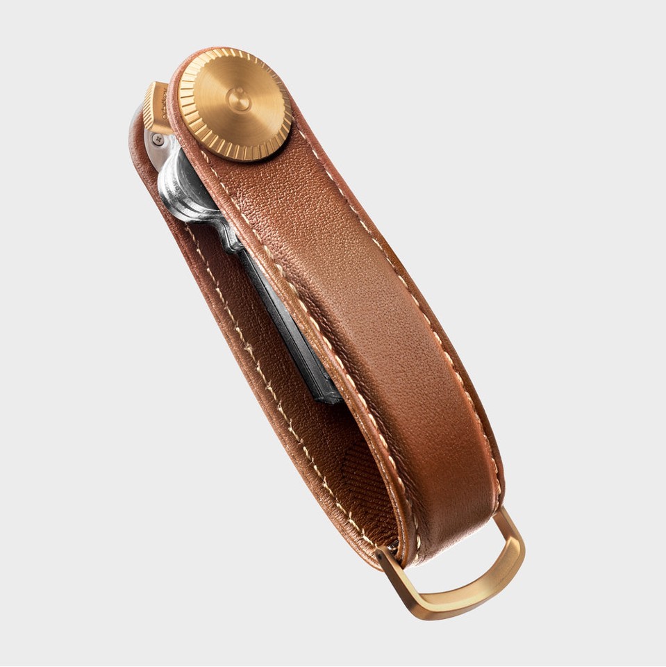 Orbitkey - Key Organiser Pro Leather - Cedar