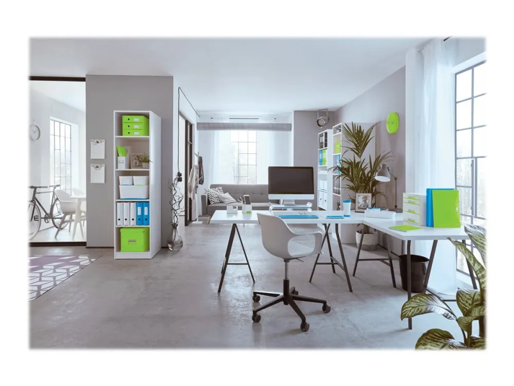 Arkivæske Leitz WOW PP 30mm grøn - (5 stk.)
