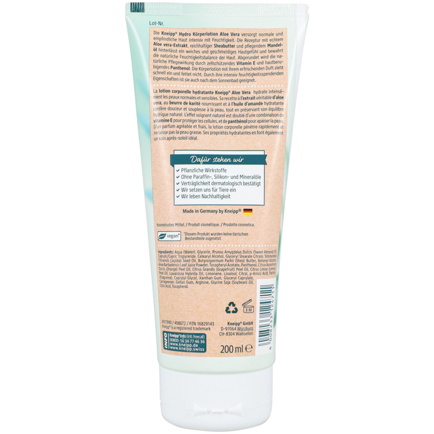 Kneipp Aloe Vera Bodylotion