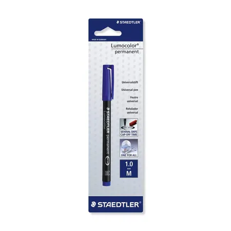 STAEDTLER® Folienstift Lumocolor blau, permanent, M
