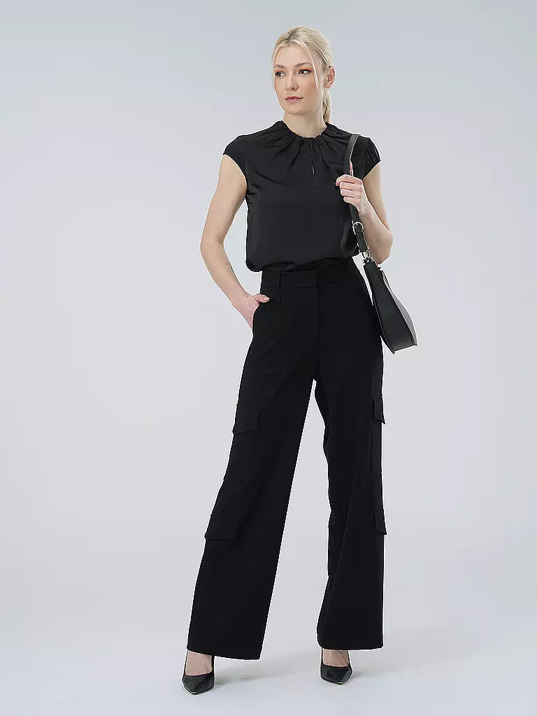 CAMBIO Cargohose AMELIE CARGO schwarz