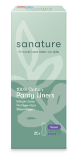 Sanature 100% Katoen Inlegkruisjes Super Extra Long 20ST