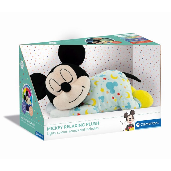 Disney - Baby Mickey - Schlafende Plüschfigur Mickey