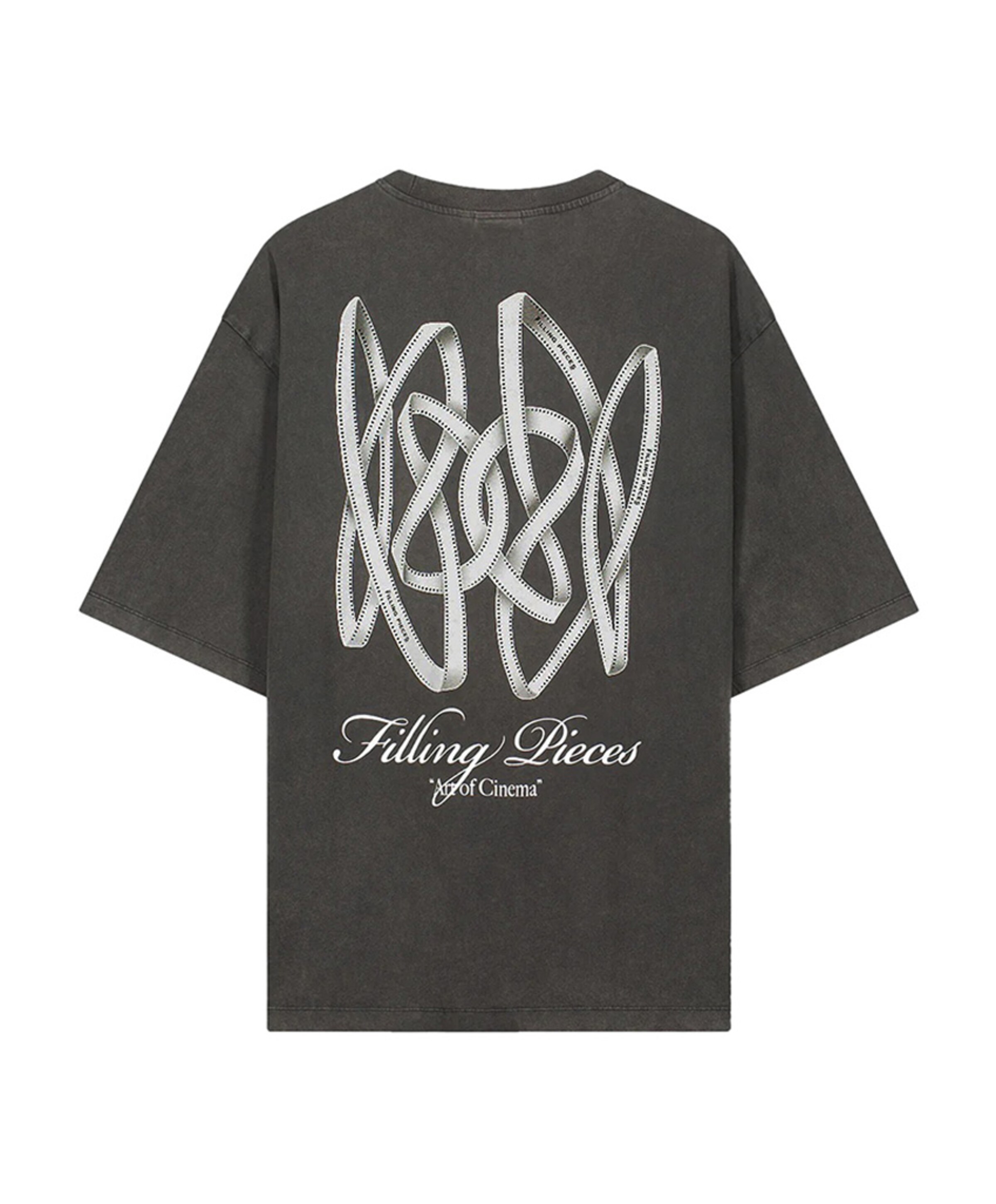 Filling Pieces Heren T-shirt zwart