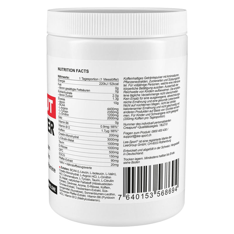 Pre Workout Amino Booster