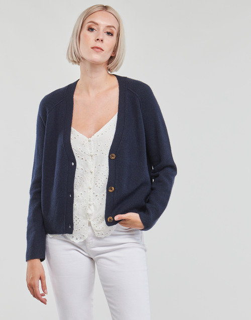 Esprit - BUTTONED CARDIG - NAVY