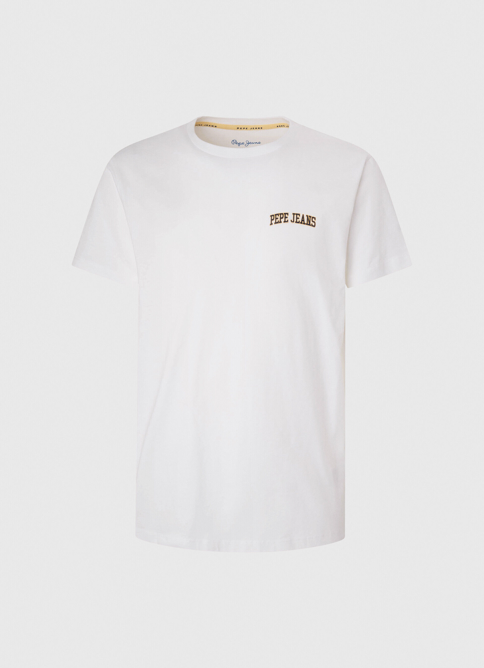 CAMISETA COM LOGOTIPO ESTAMPADO - branca