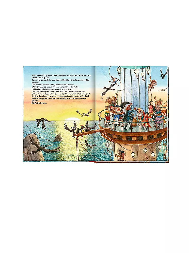 COPPENRATH VERLAG Buch - Käpt'n Sharky - Der schwarze Korsar Käpt'n Sharky - Der schwarze Korsar  keine Farbe