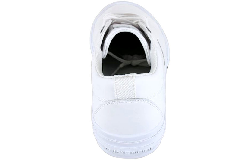 TOMMY HILFIGER TH HI VULC STREET RWB LTH LOW WHITE