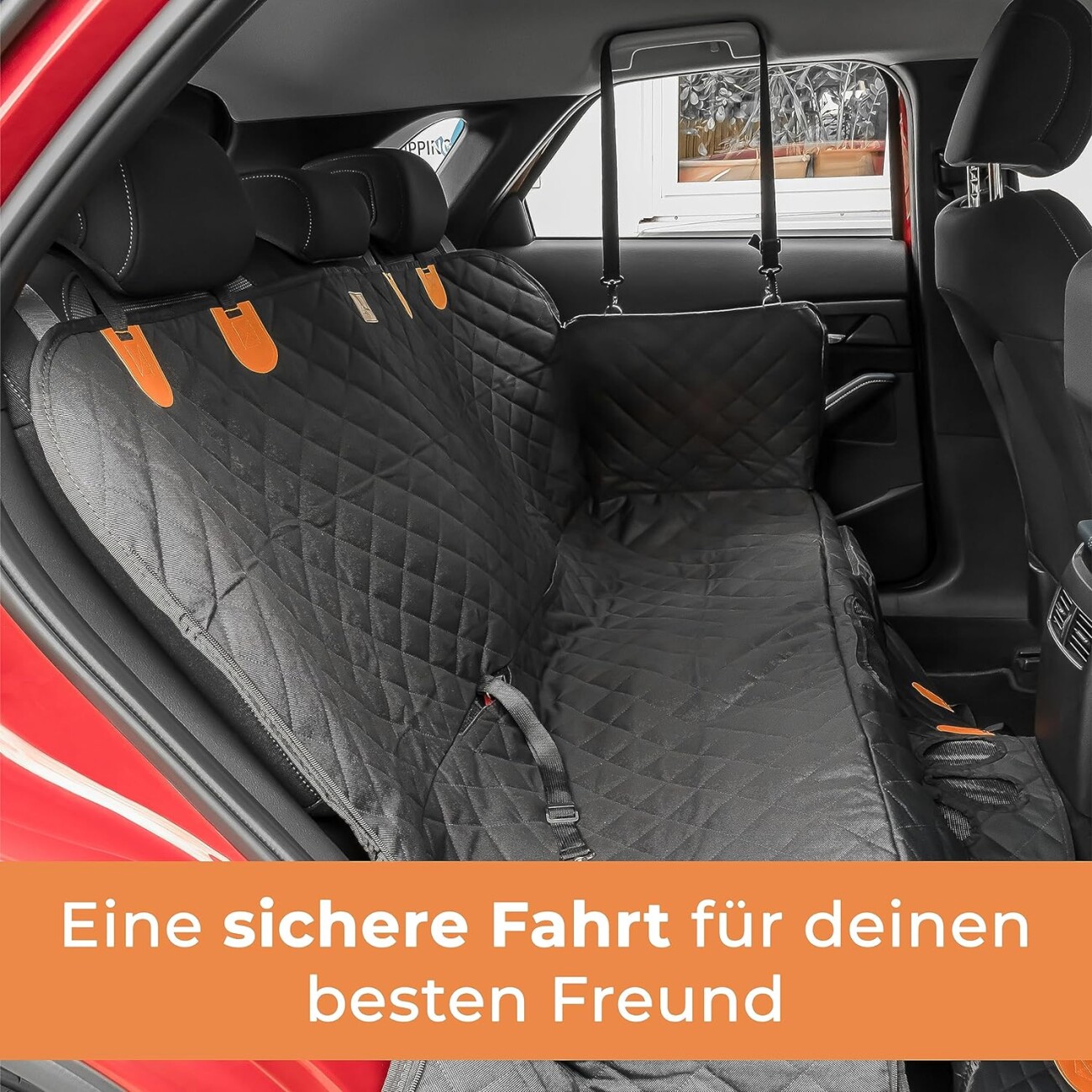 Petsation Autoschondecke Hundedecke für Rückbank + Kofferraum