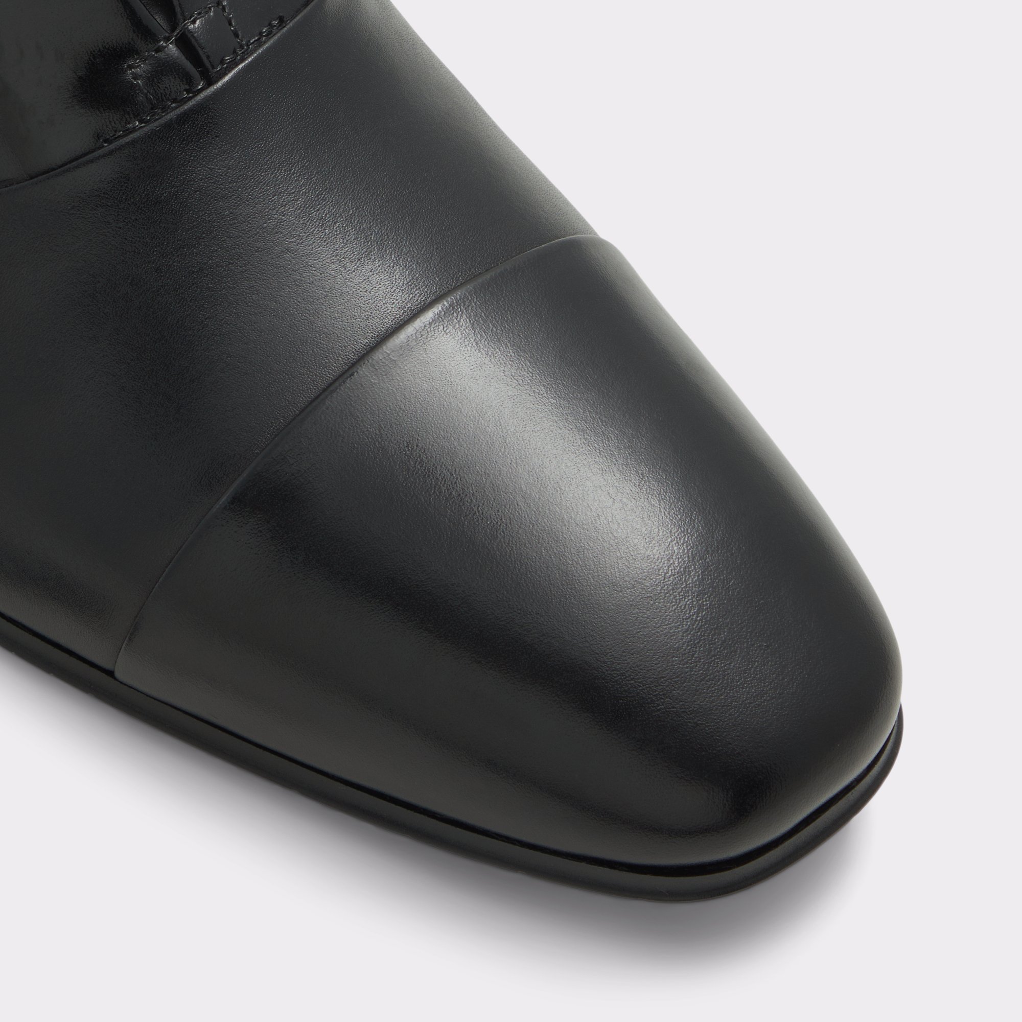 Valenti Black Leather Embossed Men Dress Shoes