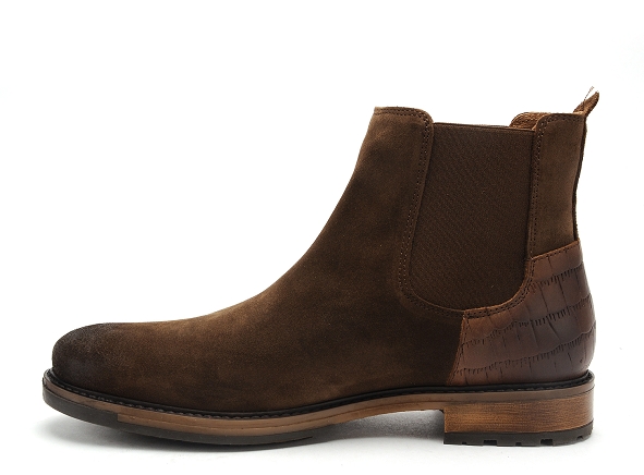 Redskins boots bottine homme heptan marron
