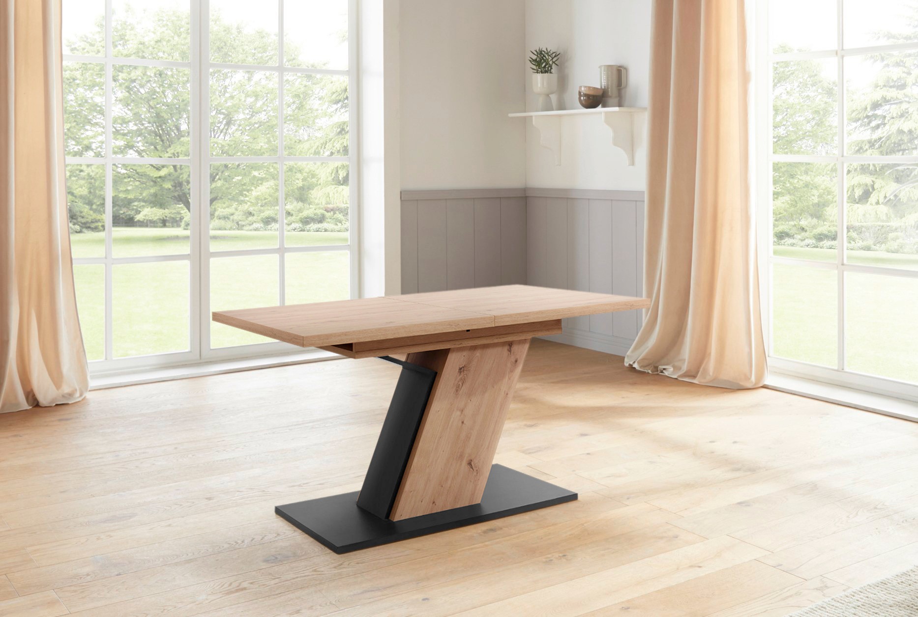 HELA Säulen-Esstisch »Gesa« ausziehbar 140-180 cm