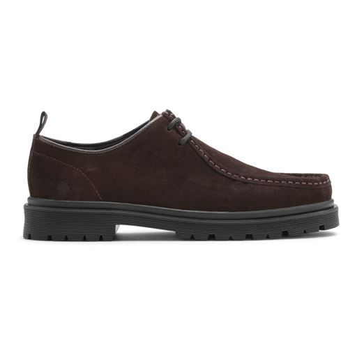 Playboy Footwear Alain Sko, Dark Brown Suede, 45