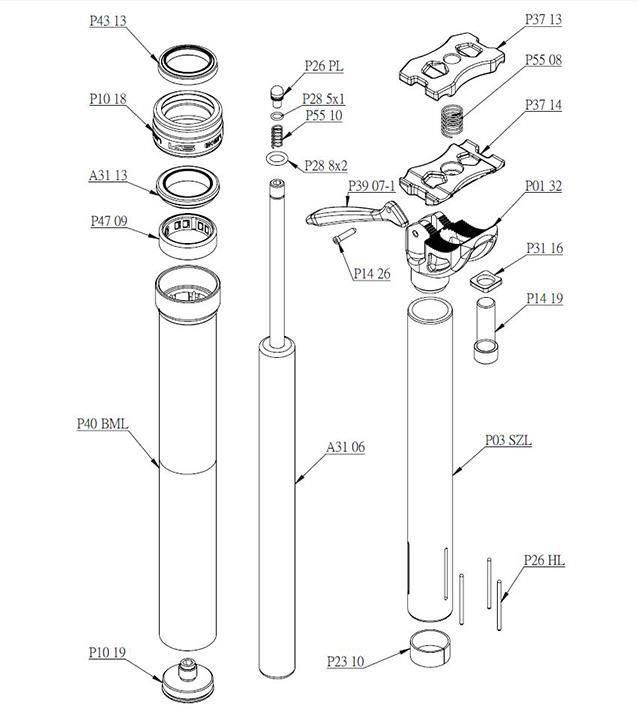 KS Suspension Kindshock E30 i Luftcartridge