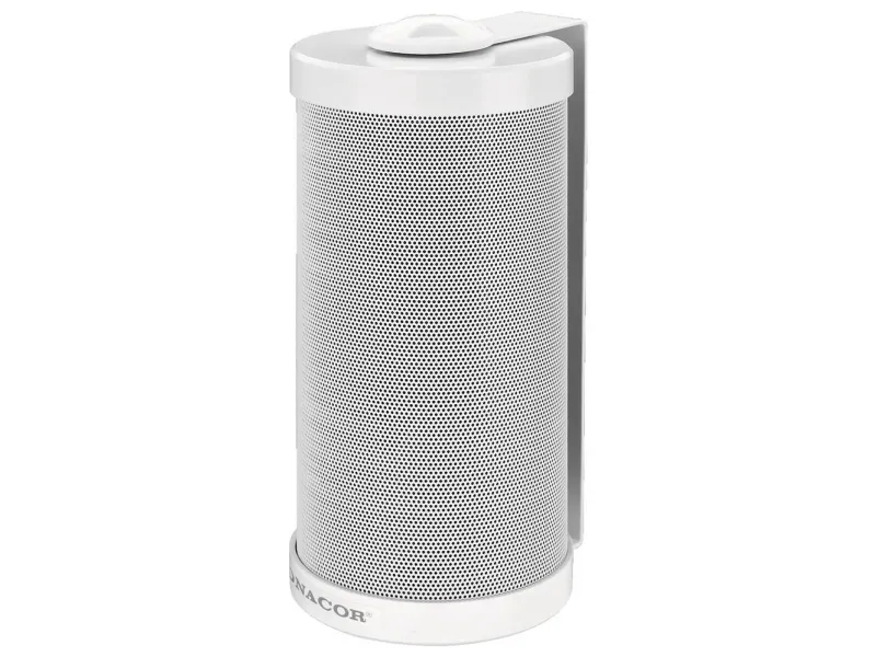 Monacor ESP-315/WS, 2-vejs, 1.0 kanaler, Ledningsført, 15 W, 75 - 20000 Hz, Sølv, Hvid