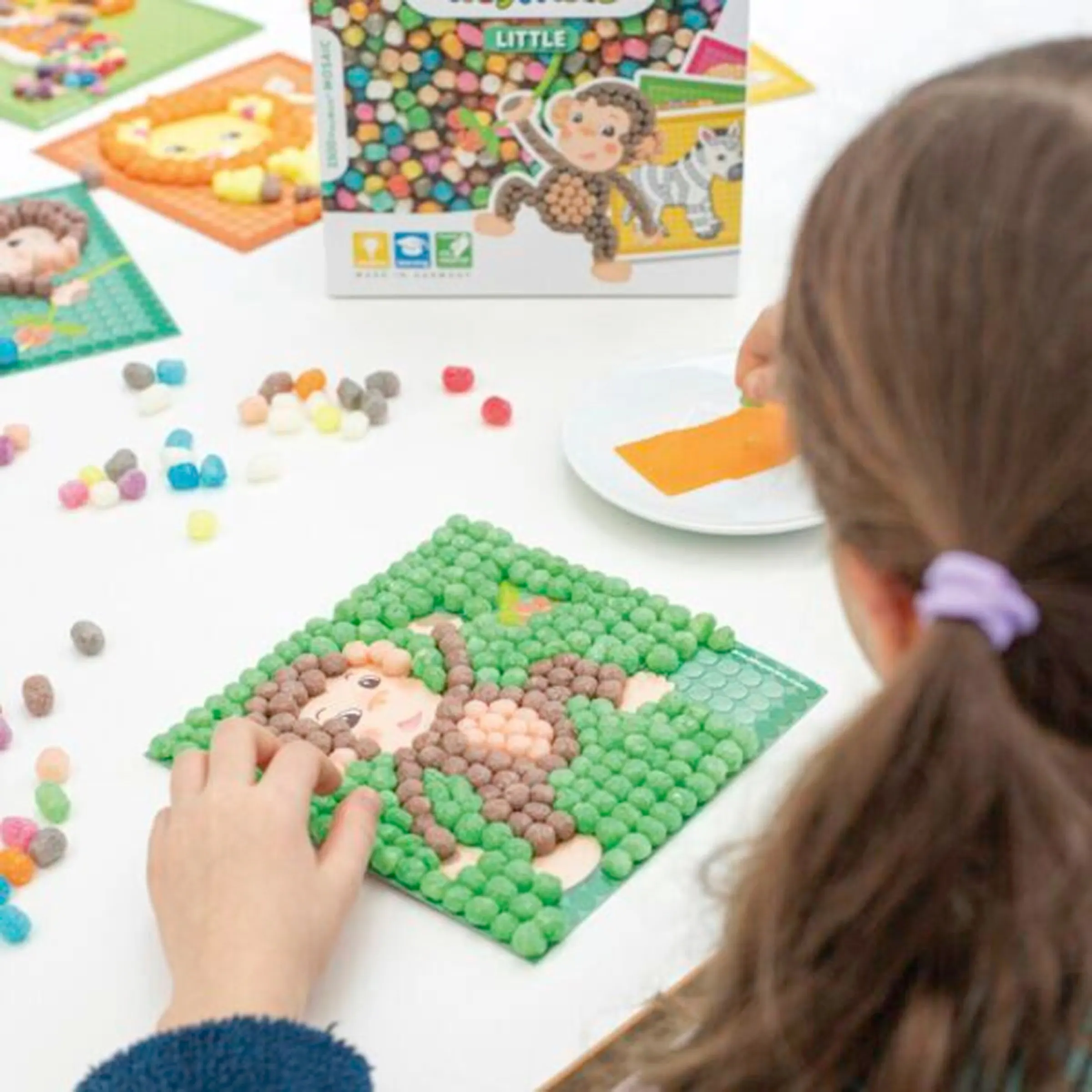 PLAYMAIS Bastelset Mosaic Little Farm