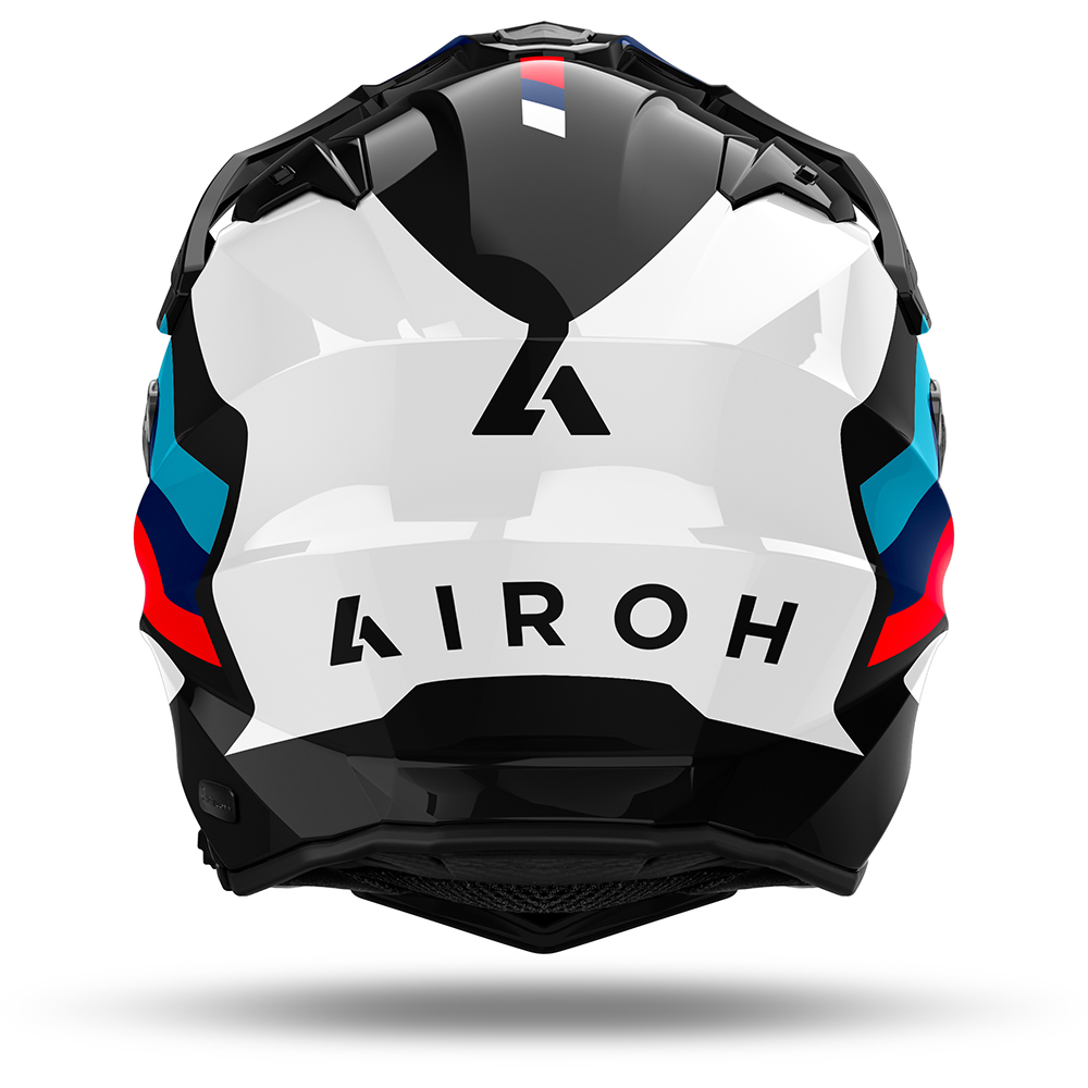 Airoh - Casque Commander 2 Doom Blanc / Rouge / Bleu / Noir / Brillant