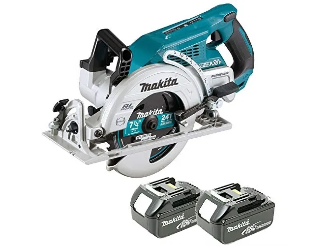 Makita Batteridrevet, håndholdt rundsav 185 mm 18 V (uden batterier og oplader)