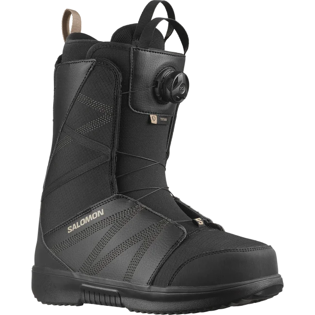 TITAN BOA®  Snowboard-Schuhe Herren Black/Black/RoastedCashew