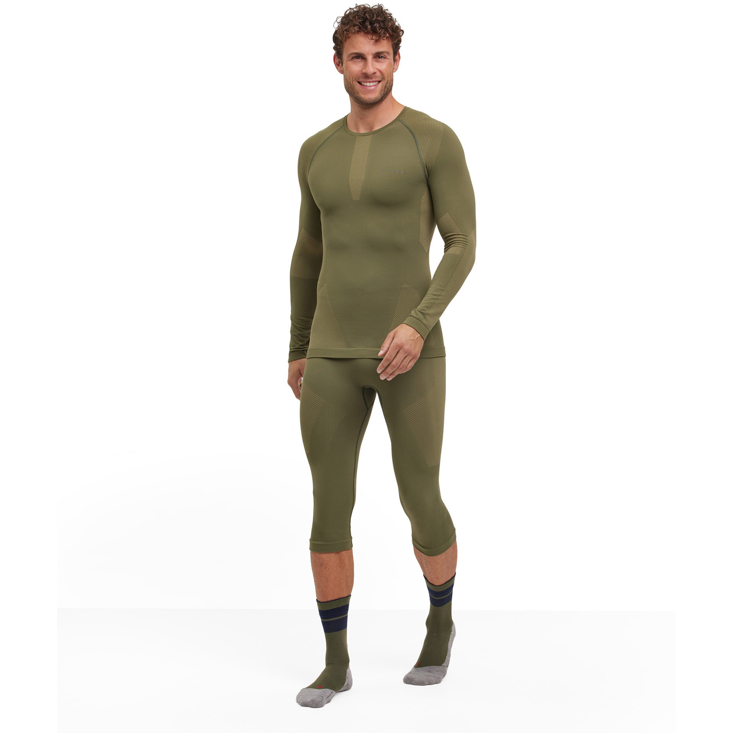 FALKE Warm Longsleeve T-Shirt Heren
