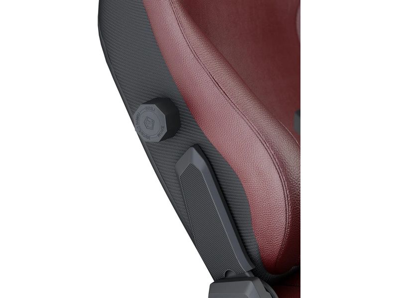 Anda Seat Gaming-Stuhl Kaiser 3 L Rot Gaming-Stuhl aus Kunstleder und mit einer Belastbarkeit von bis zu 120 kg