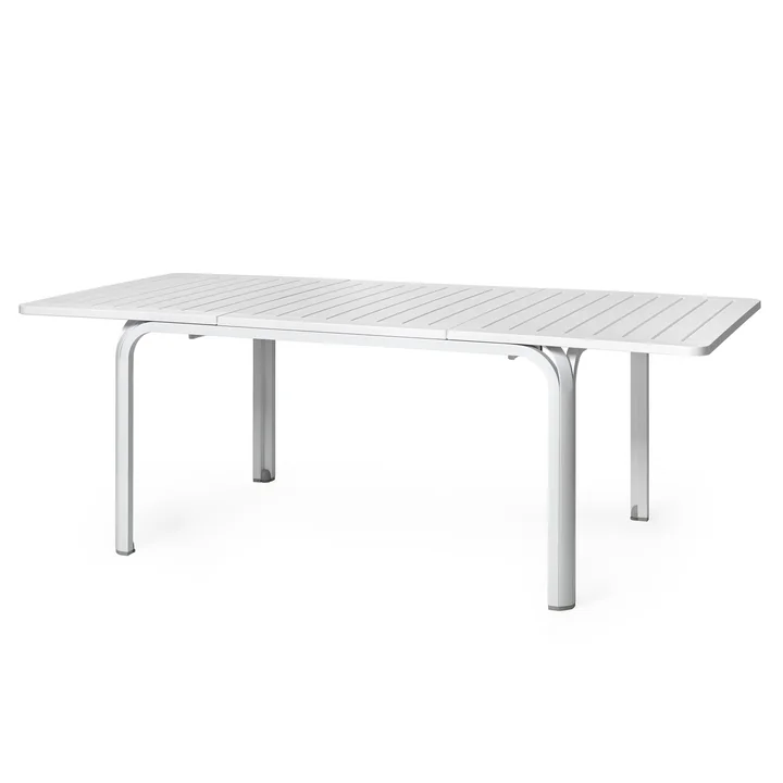 Nardi - Alloro 140 Ausziehtisch, bianco / bianco