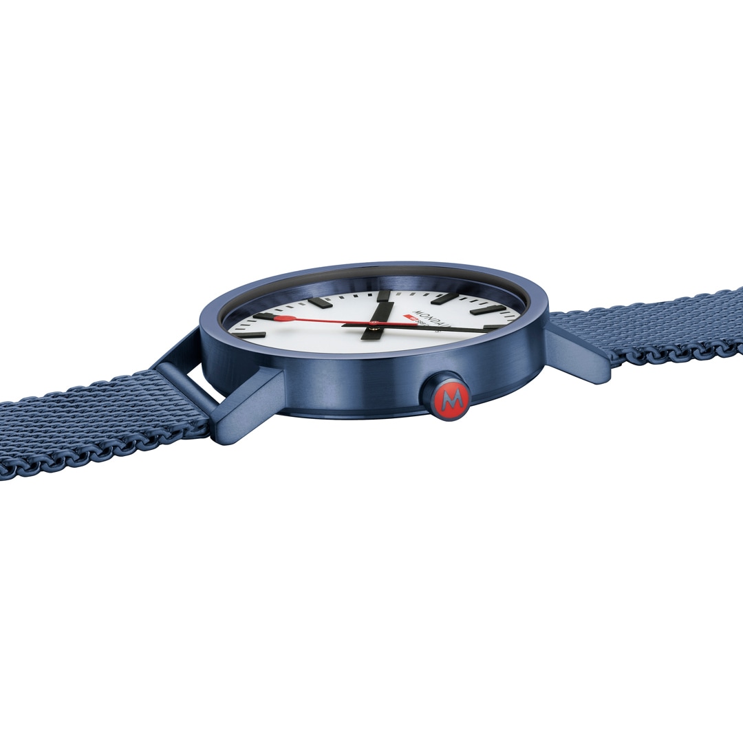 Mondaine Classic Blau 40mm