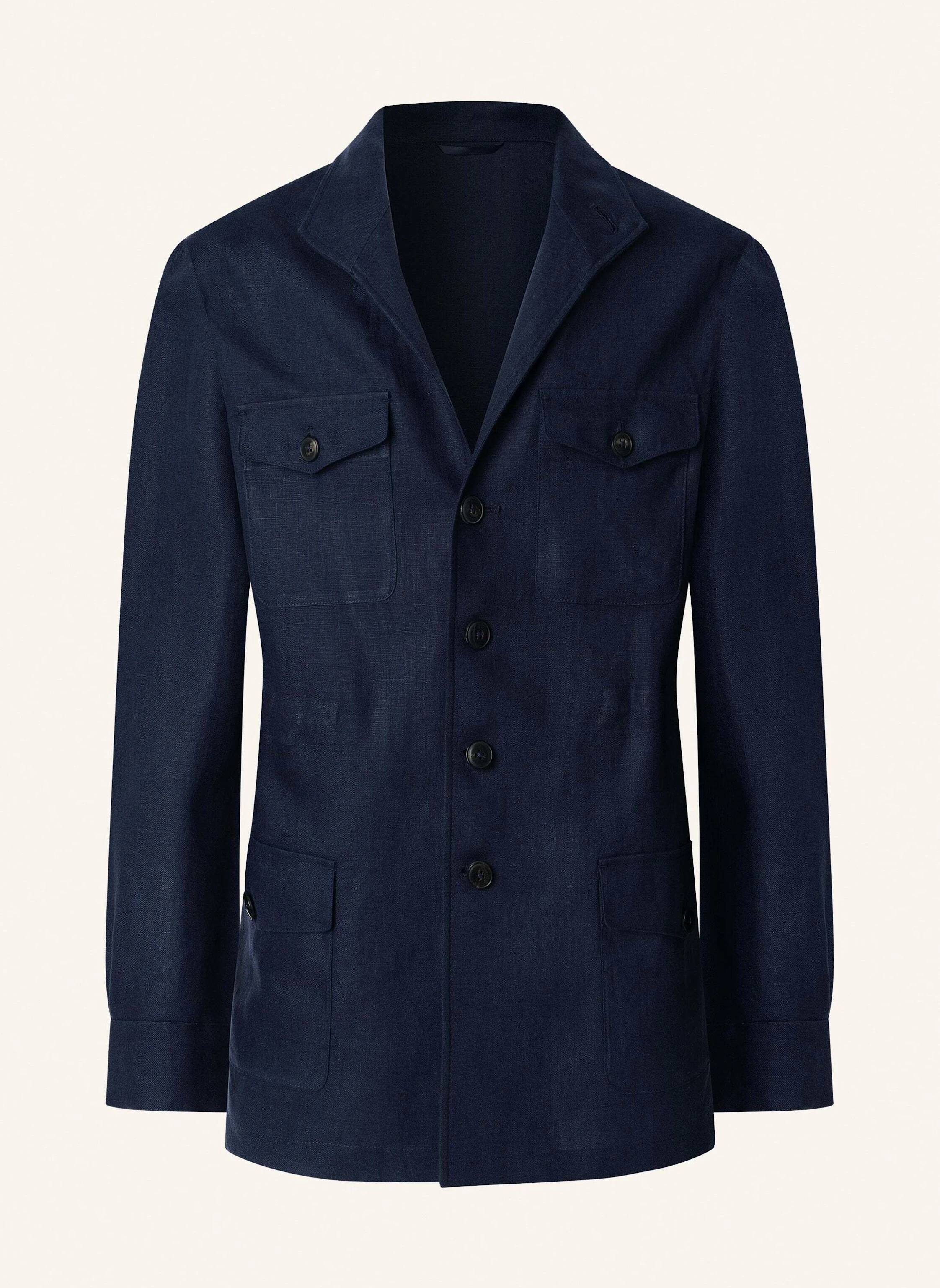 HACKETT LONDON Fieldjacket LINEN 4 PKT TEBA