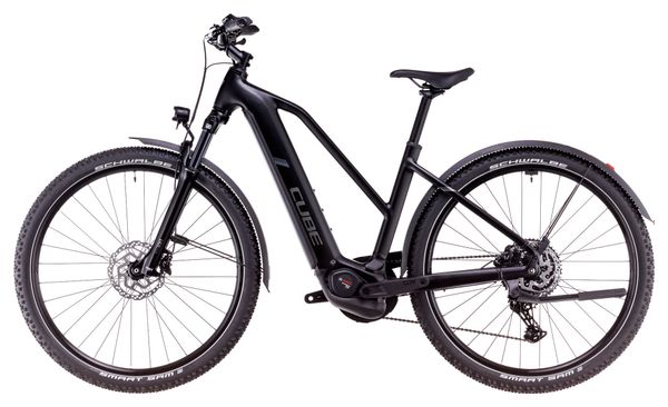 VTC Électrique Cube Nuride Hybrid Pro 800 Allroad Trapeze Shimano Cues 10V 800 Wh 29'' Noir 2025