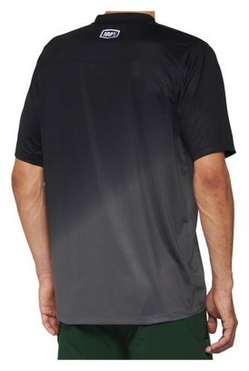 Maillot Manches Courtes 100% Celium Noir / Gris Charcoal
