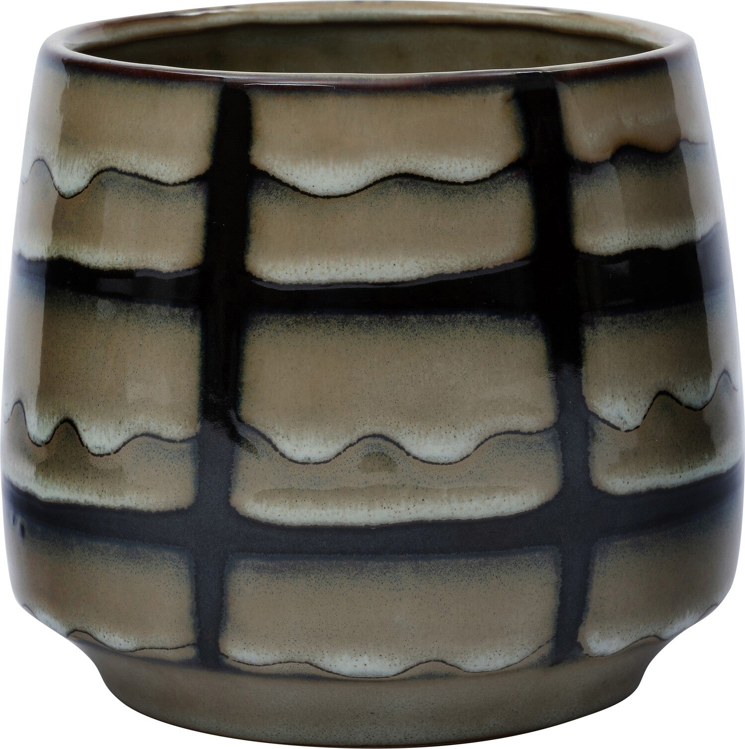 Intratuin bloempot Ahmo crème D 18 H 16 cm