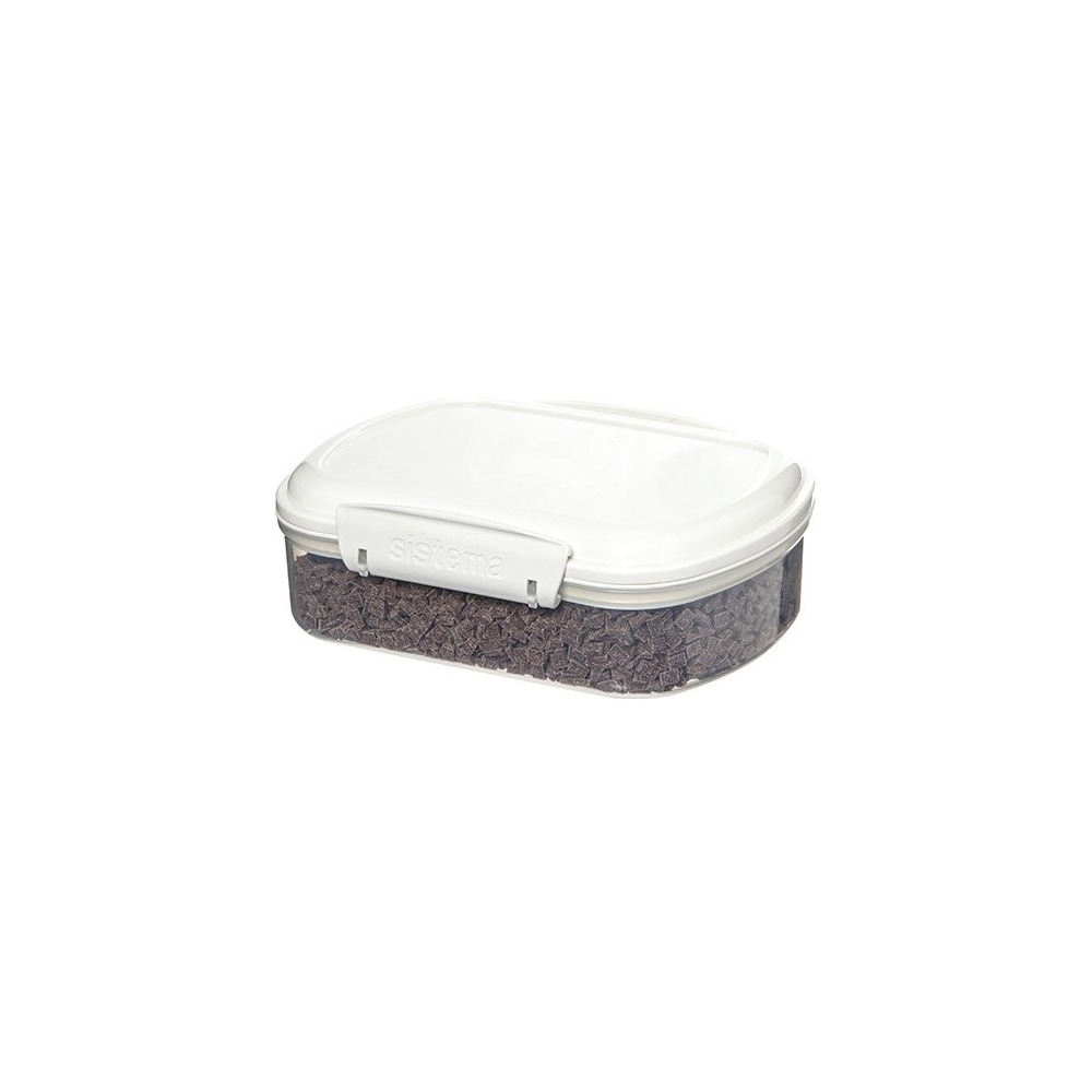 Sistema BAKE IT Opbevaringsboks hvid - 685 ml.