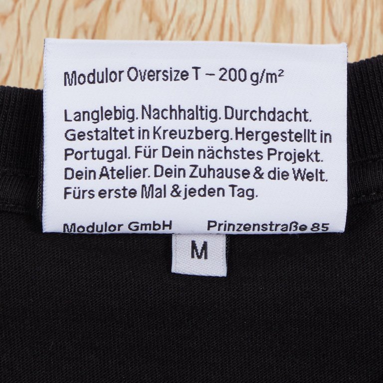Modulor T-Shirt Oversize T