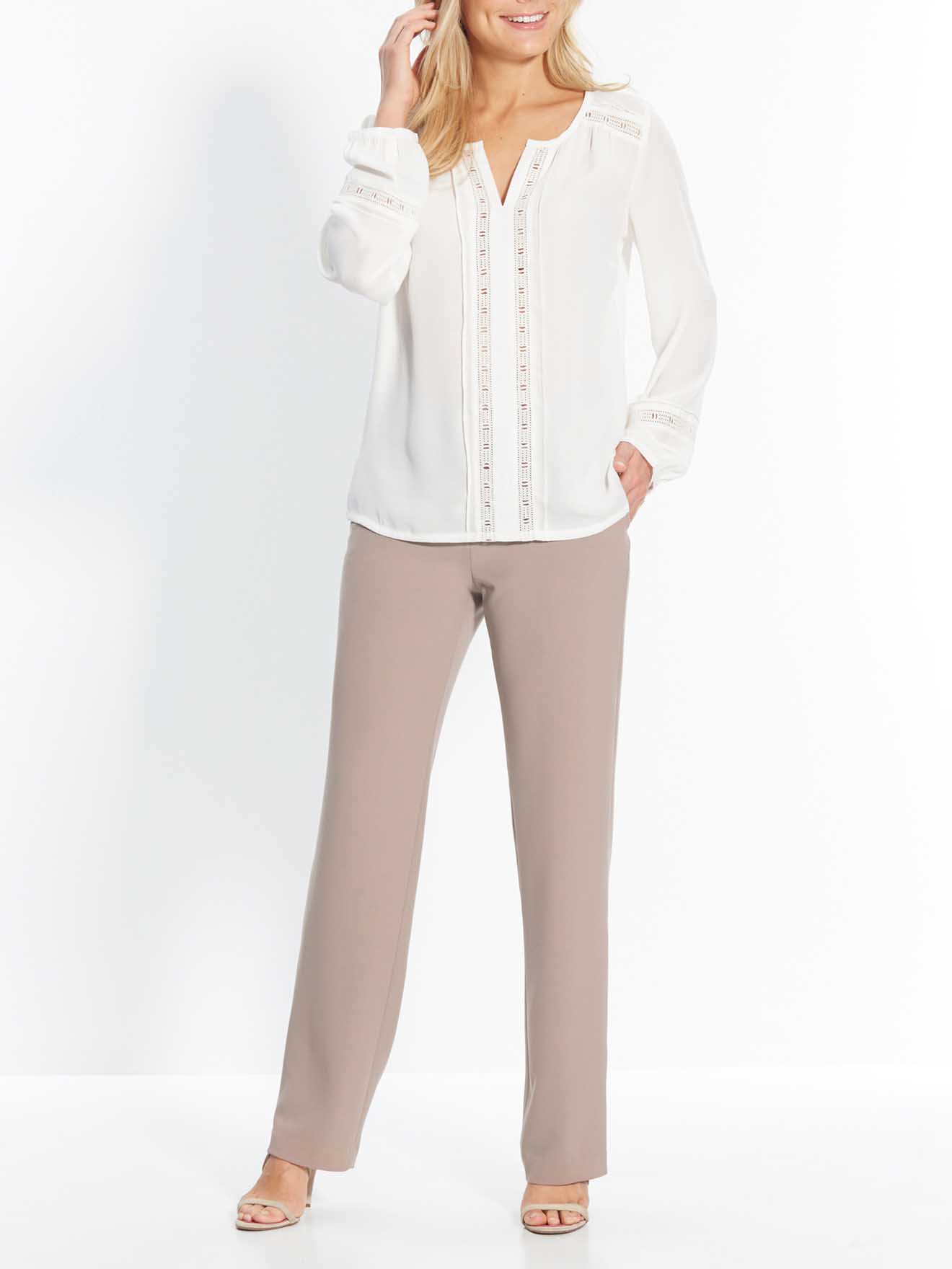 Pantalon droit, vous mesurez - d'1,60m