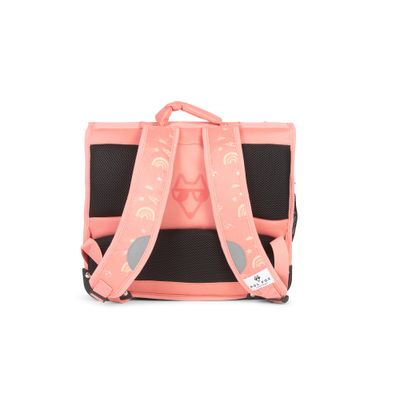 Cartable maternelle réversible Moonlight - 35 cm - 1 compartiment - rose - Pol Fox