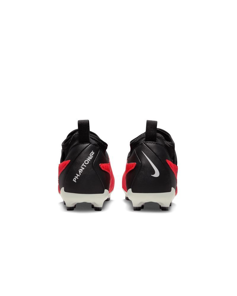 Chaussures de football Nike Phantom GX Academy MG Rouge & Noir pour enfant