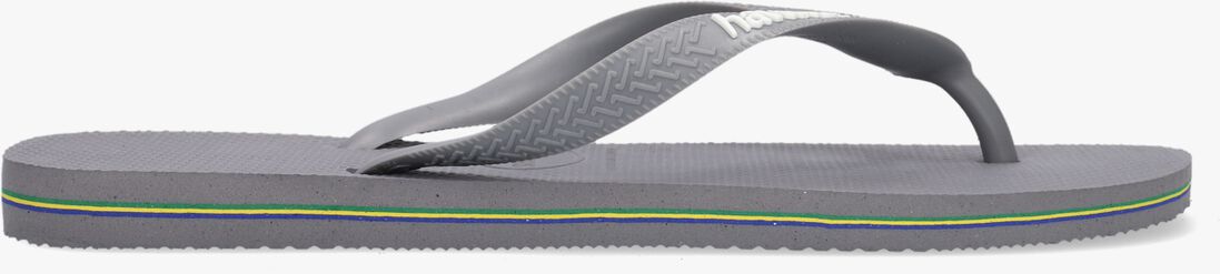 HAVAIANAS grijze havaianas teenslippers brasil logo