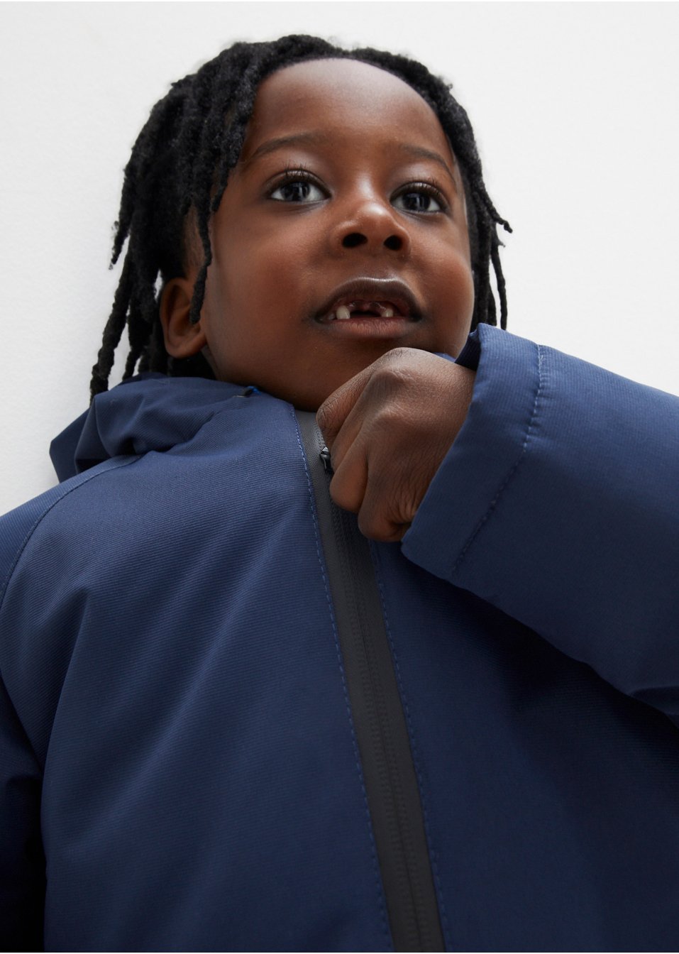 Veste hiver garçon, étanche et doublée