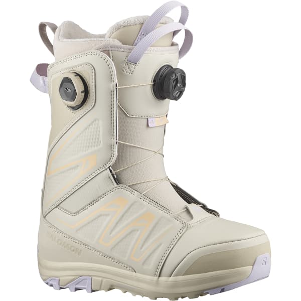 Boots snowboard SALOMON IVY BOA SJ BOA SILVER LINING / PEACH FUZZ / ORCHID PETAL