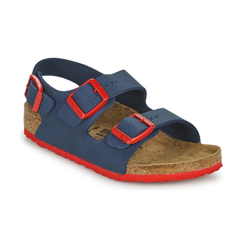 Birkenstock - MILANO - Bleu / Rouge