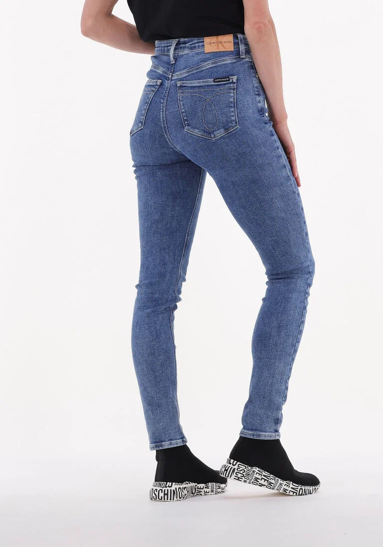 CALVIN KLEIN blauwe calvin klein skinny jeans high rise skinny 15787