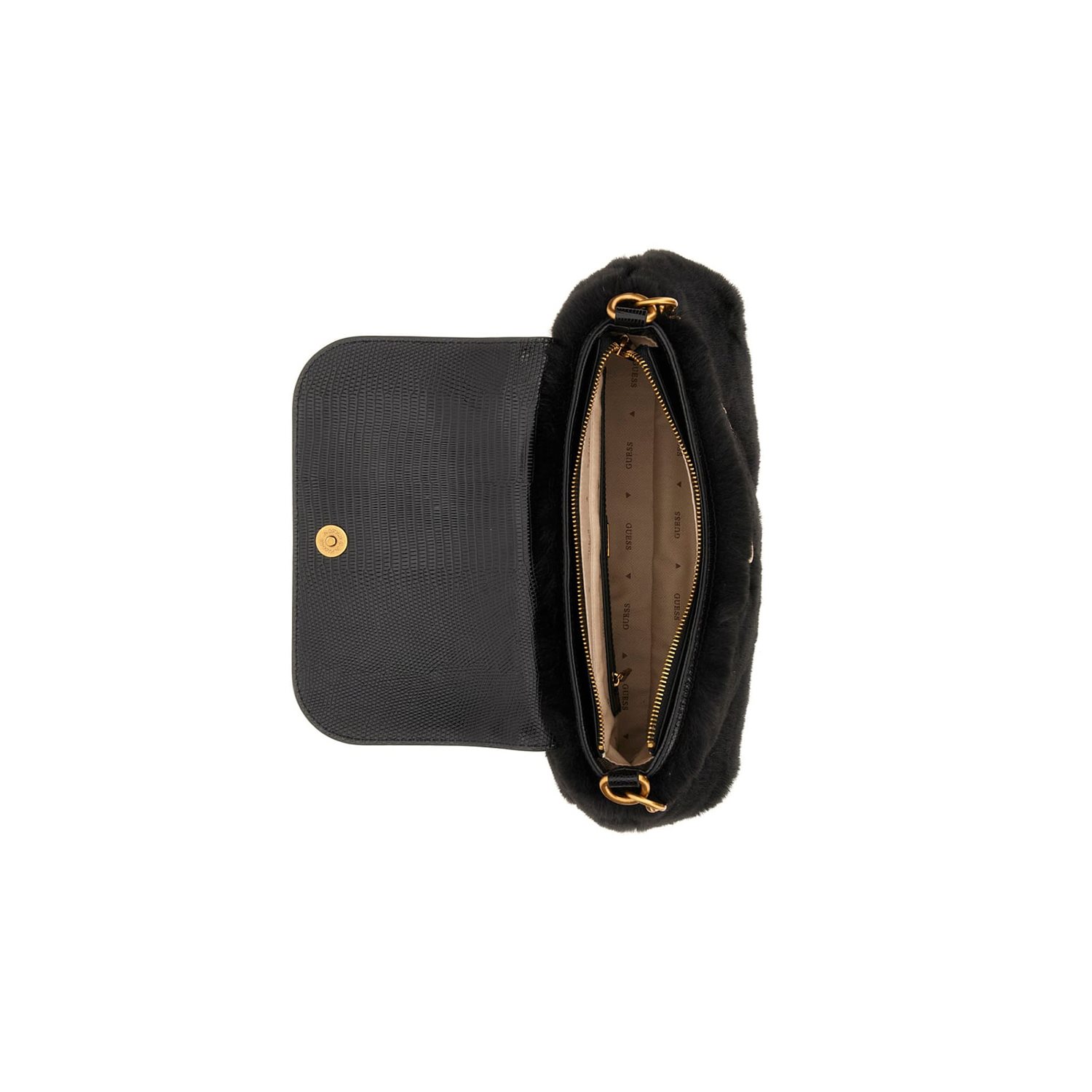 Guess Bergen Crossbody Flap black